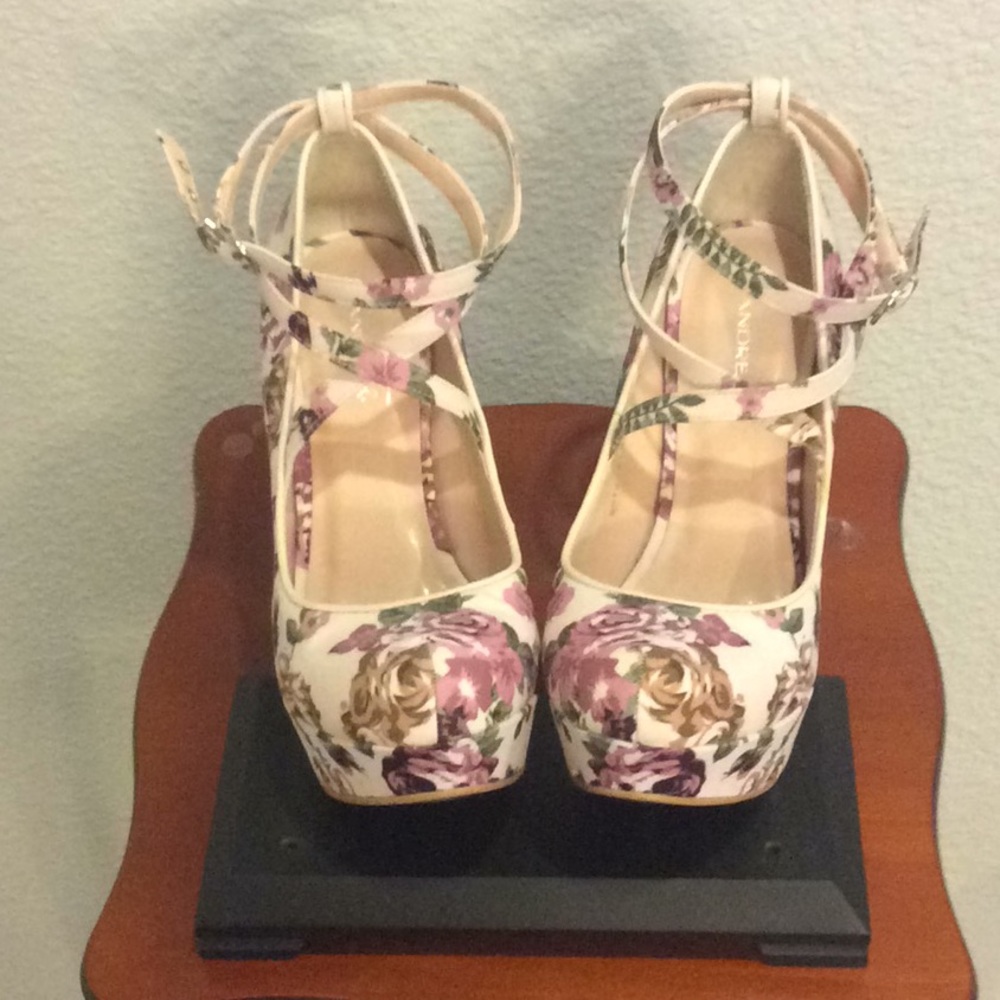 💖Hot Gorgeous Platform / Flowers Shoes - Picture 5 of 8